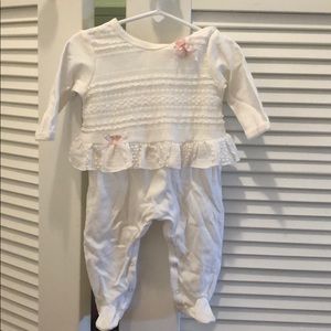 Baby biscotti footie size 6 months